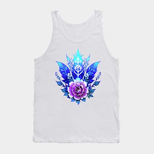 Cyberpunk Flowers Tank Top